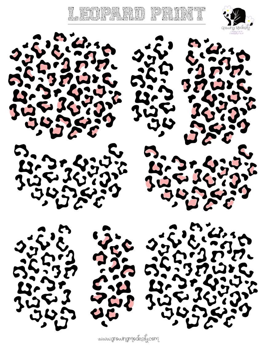 Leopard Print- PRINTABLE