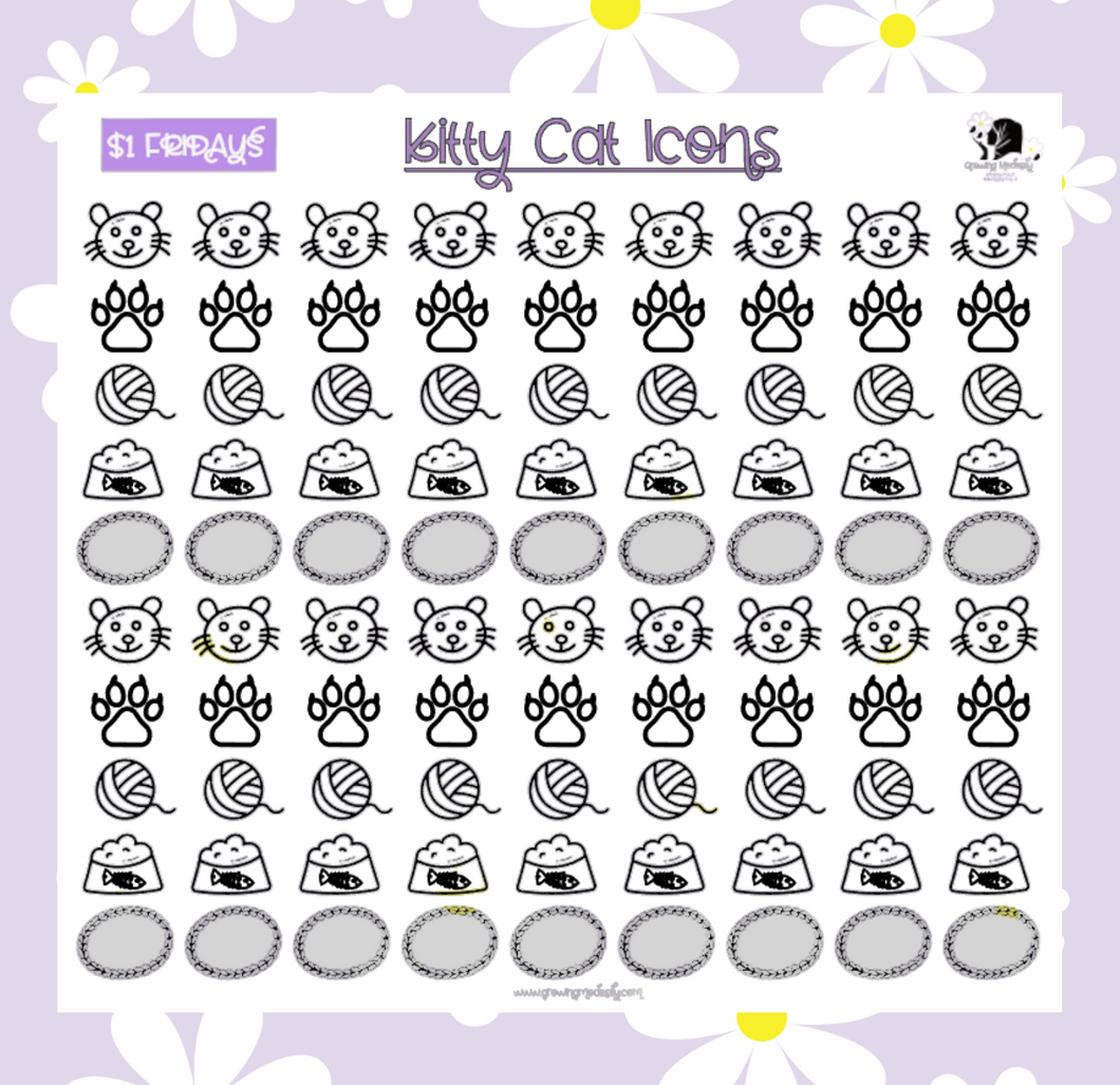 Kitty Cat Icons