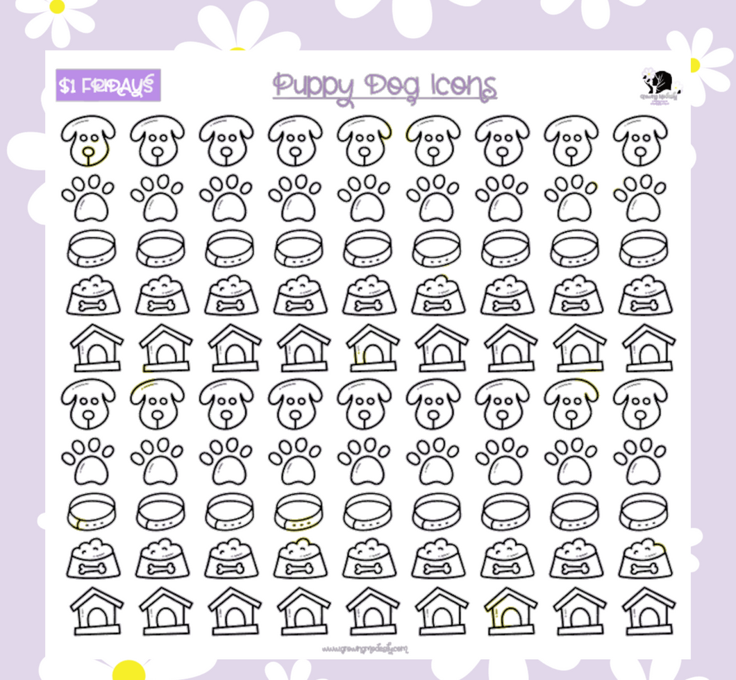 Puppy Dog Icons