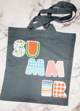 Load image into Gallery viewer, SUMMER Picnic Tote Bag
