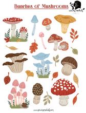 Load image into Gallery viewer, Bunches of Mushrooms
