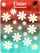 Load image into Gallery viewer, Summer Watercolor Daisies
