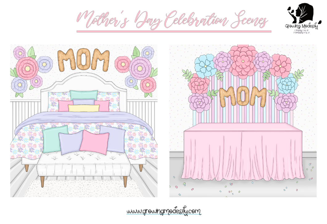 Mother's Day Celebration Scenes