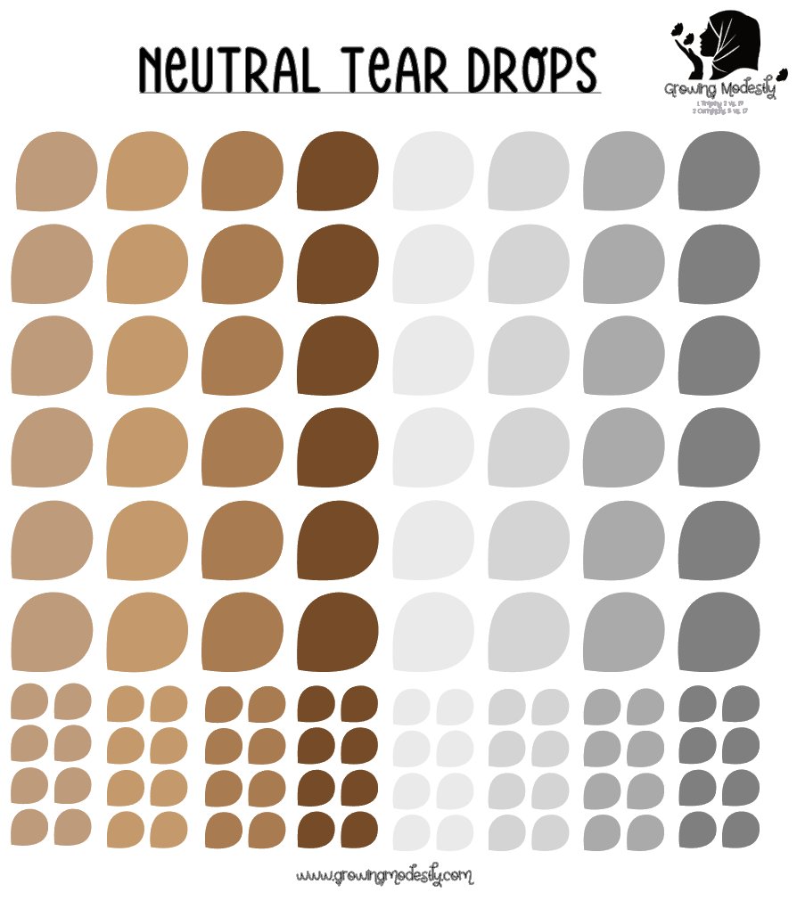 Neutral Tear Drops