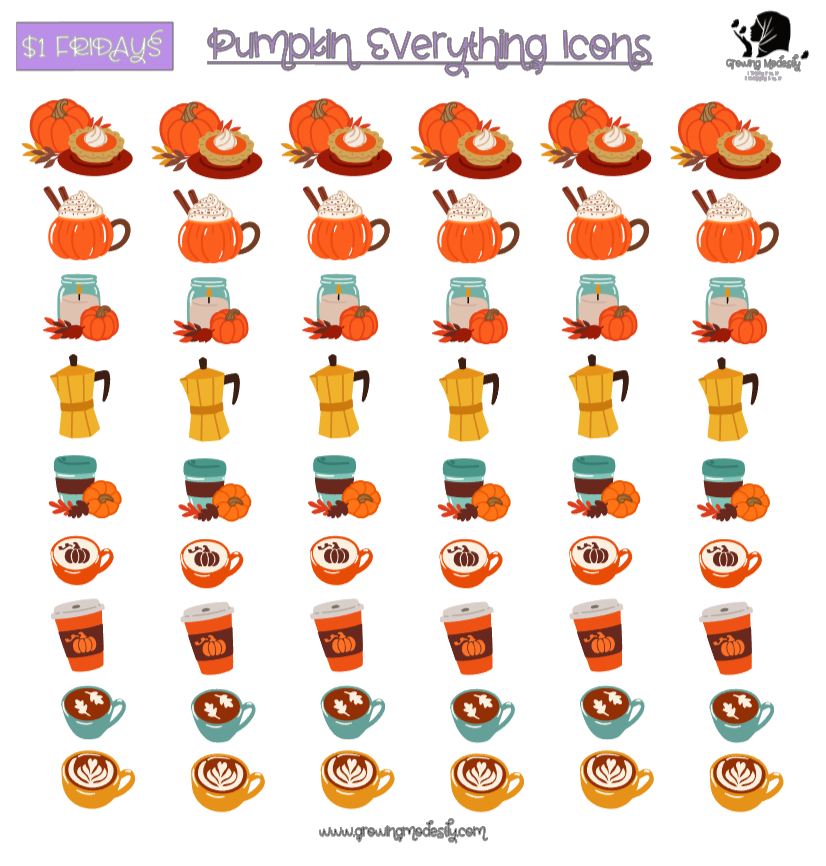 Pumpkin Everything Icons