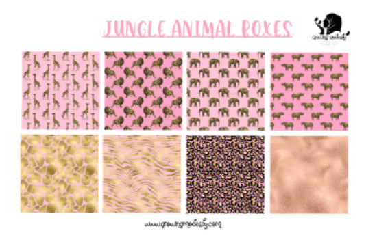 Jungle Animal Boxes