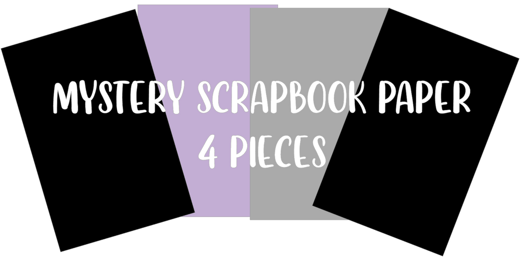Mystery Scrapbook Papers- Vintage